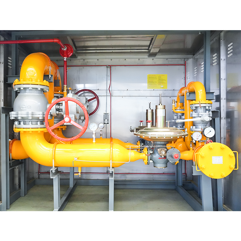 Naturgasstrykk Regulering av utstyrsutstyr for utstyr, gasstrykkregulerende skap